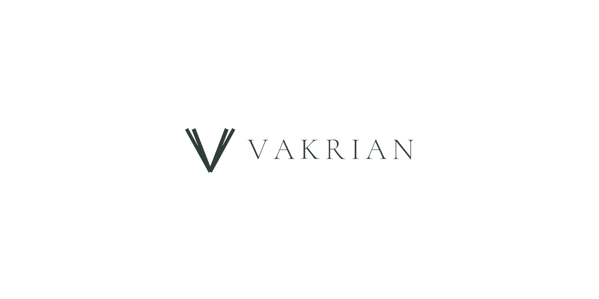 Vakrian wordmark on a parchment background